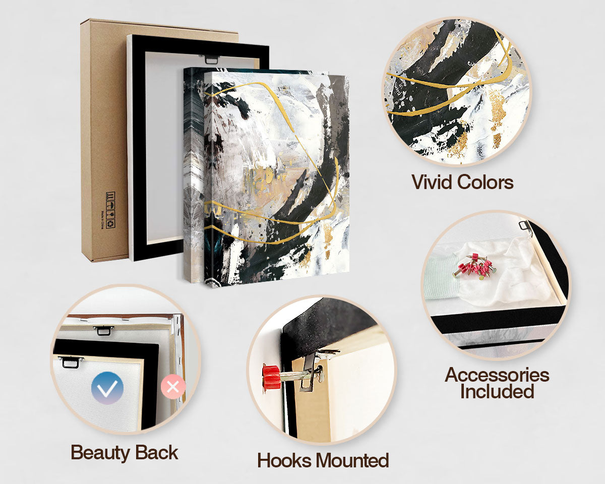 Abstract Canvas Wall Art for Living Room Wall Decoration Modern Home Decor 3 Pcs